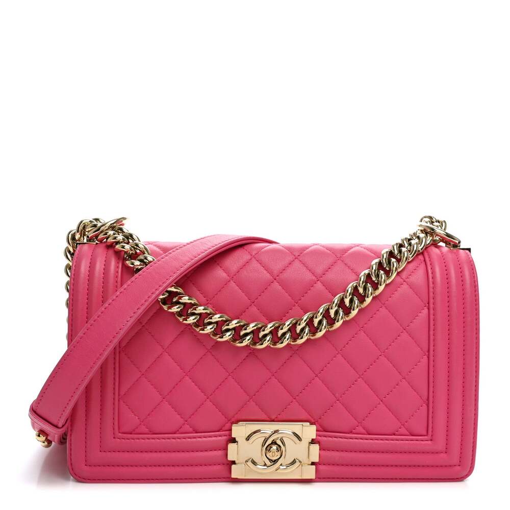 Chanel Lambskin Quilted Medium Boy Flap #326964C25B